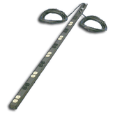 Panduit® CMRPSVD20 Black Vertical Rack Mount Power Strip